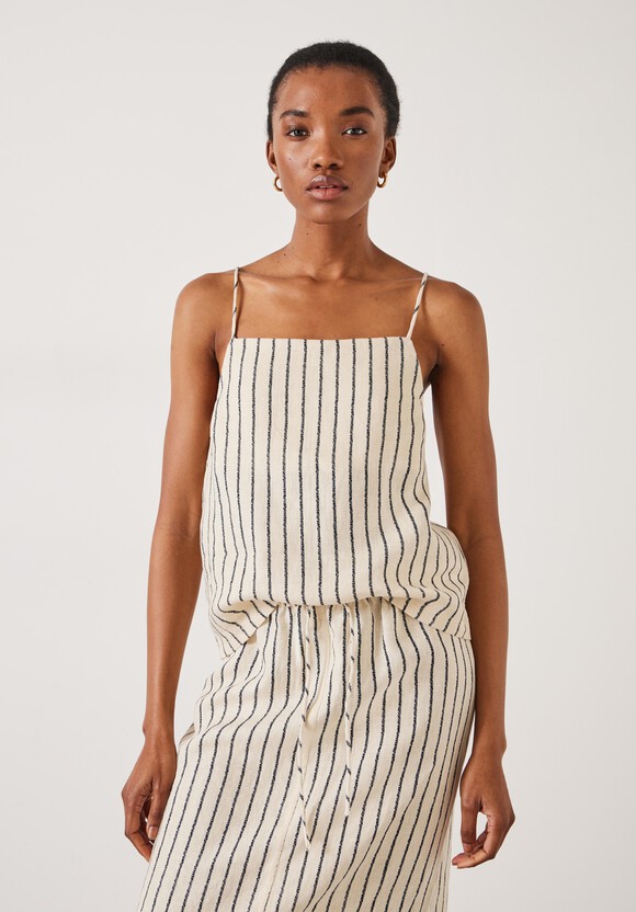 Sian Stripe Linen Cami