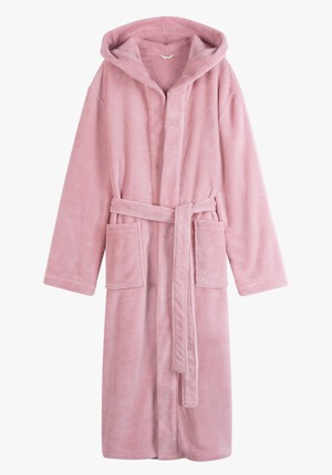 Fluffy Hooded Dressing Gown