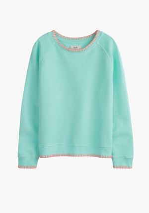 Contrast Cotton Sweatshirt