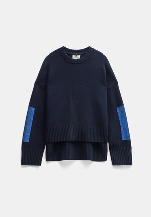 Livvy Merino Wool Detachable Roll Neck Jumper