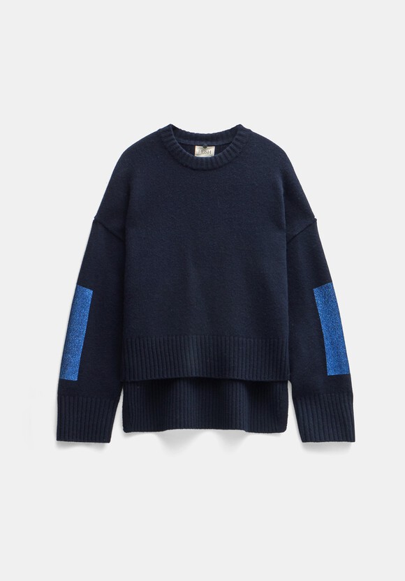 Livvy Merino Wool Detachable Roll Neck Jumper