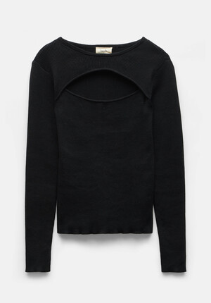 Tulah Cut Out Knitted Top