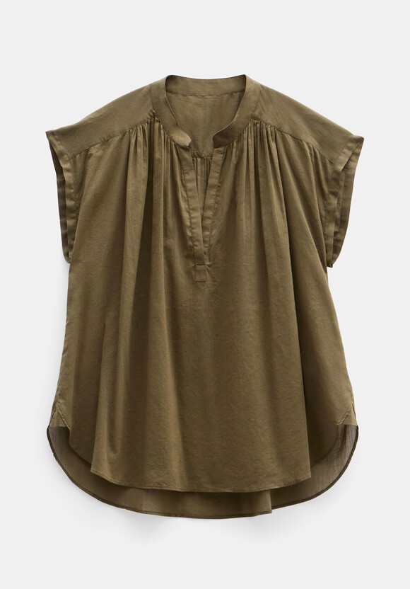 Viola Sleeveless Cotton Shirt