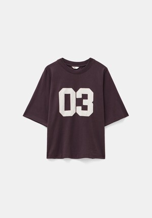 Collegiate Graphic Cotton T-Shirt