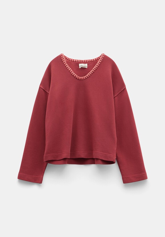 Ellison Contrast Stitch Sweatshirt