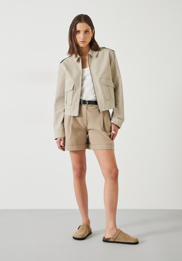 Laurie Zip Up Utility Jacket