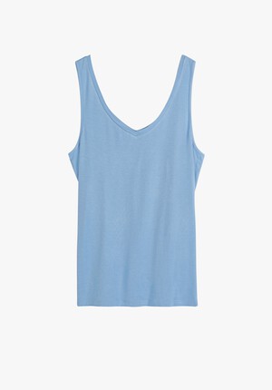 V-Neck Jersey Vest Top