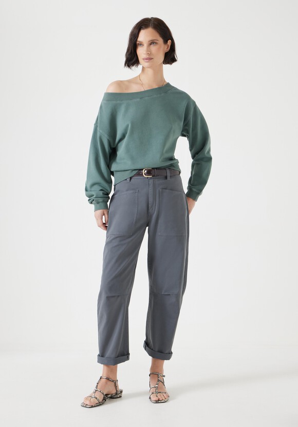 Carlota Off Shoulder Sweatshirt