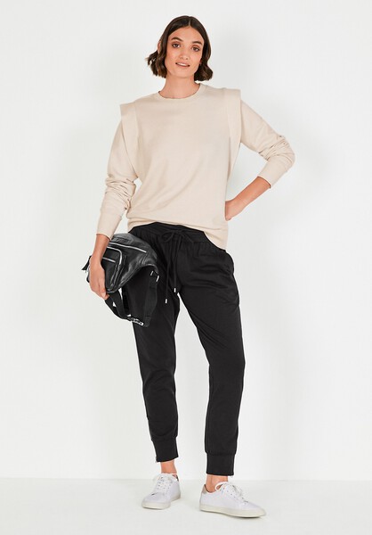 Abra Shoulder Detail Sweatshirt