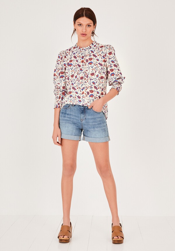 Indra Smocked Top