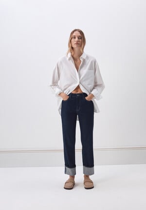 Agnes 2.0 Turn Up Jeans