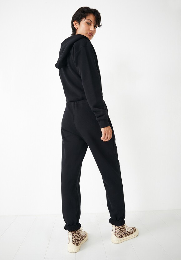 Colby Hooded Jersey Jumpsuit