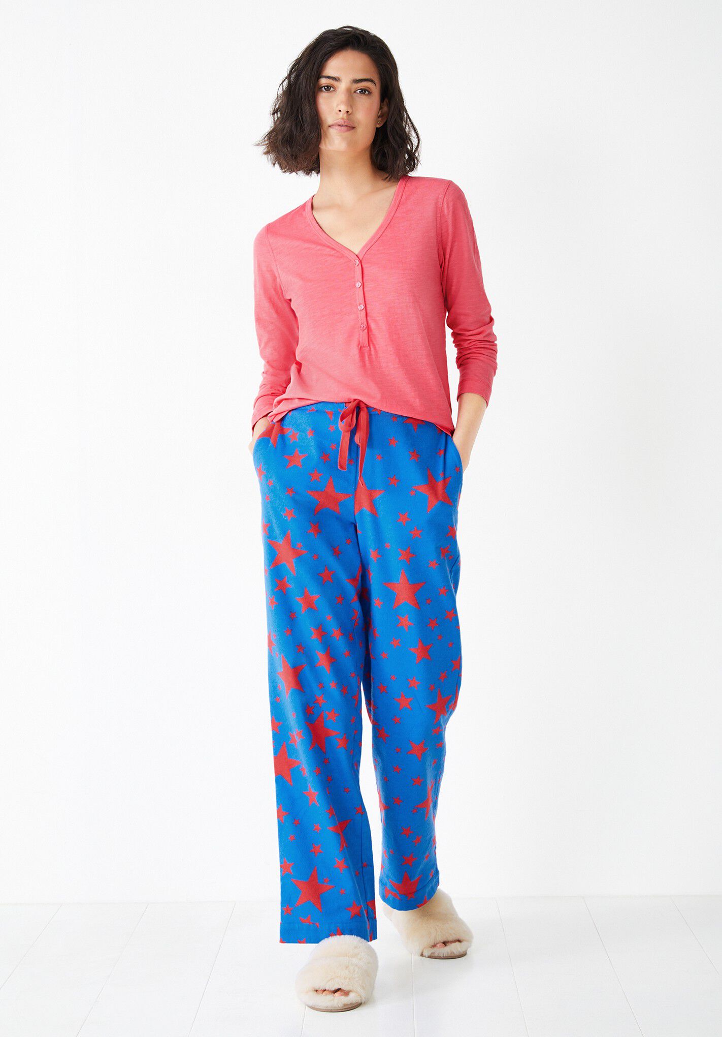 Women's cotton flannel pajama pants sale