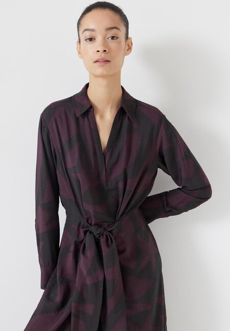 Maya Air Flow Front Tie Maxi Dress