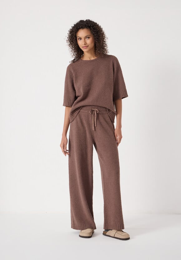Supersoft Lux Wide Leg Trouser