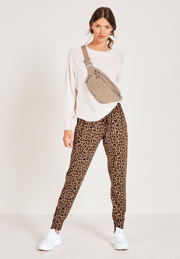 Cashmere Balloon Sleeve Jumper