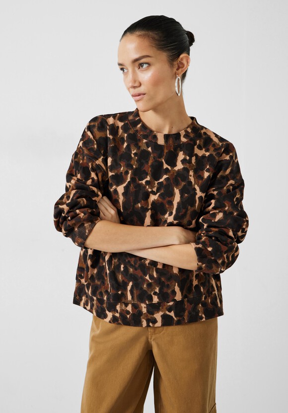Leanne Leopard Sweatshirt