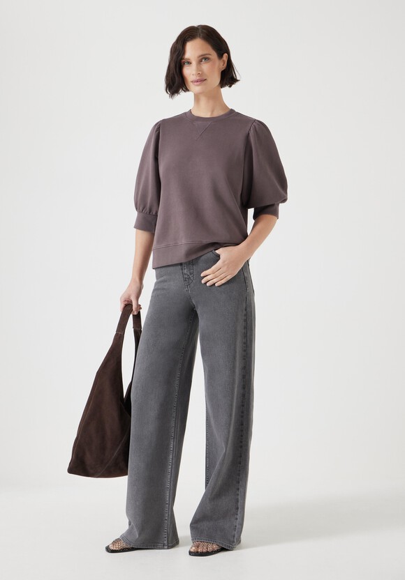 Puff Sleeve Sweatshirt