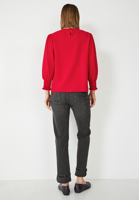Rosan Shirred Top