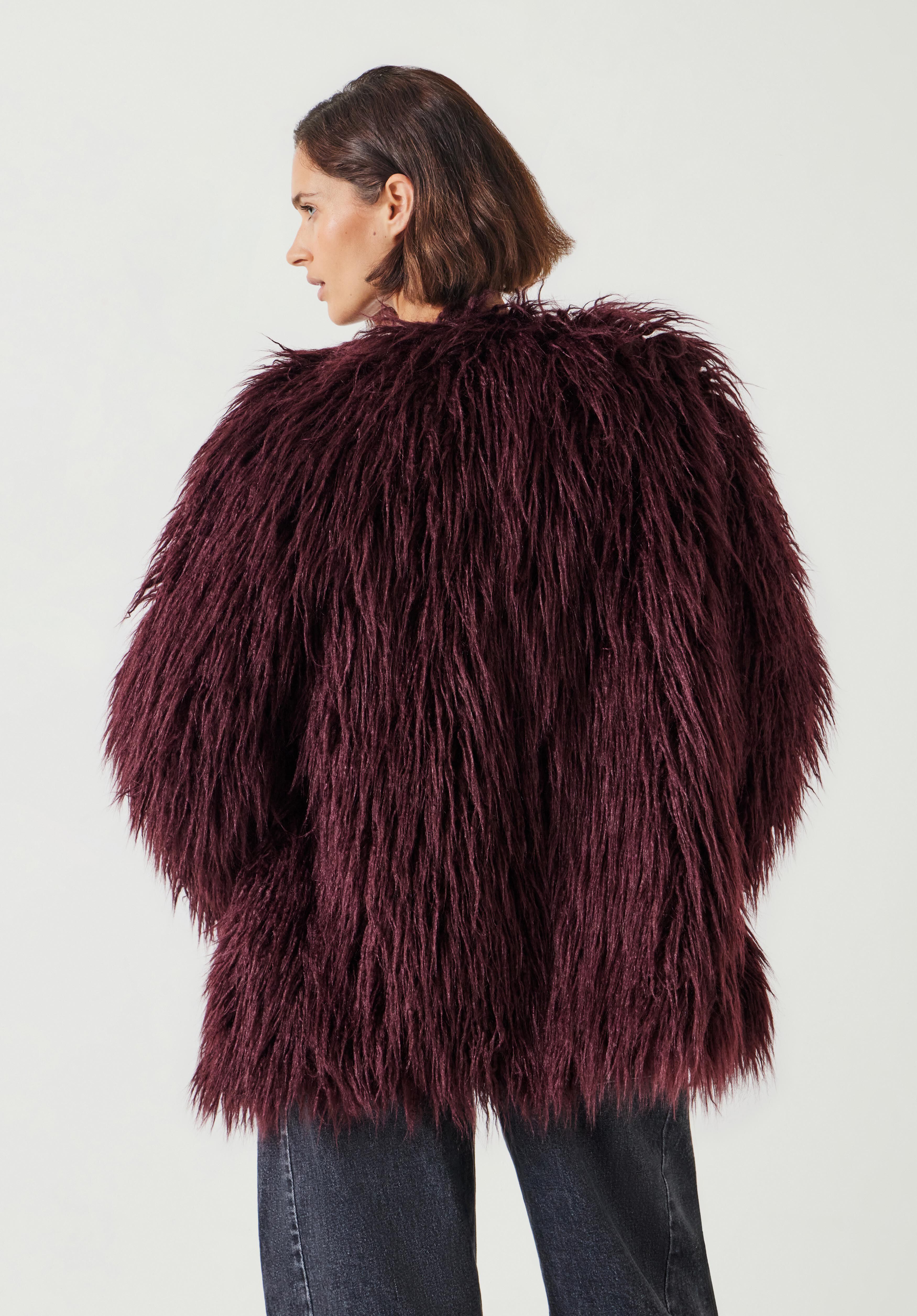 Hush faux fur coat online