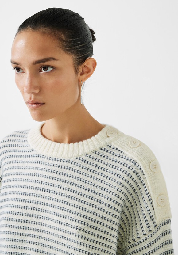 Zoya Stripe Alpaca Blend Jumper