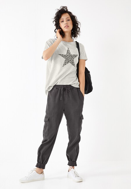 Washed Cargo Trousers
