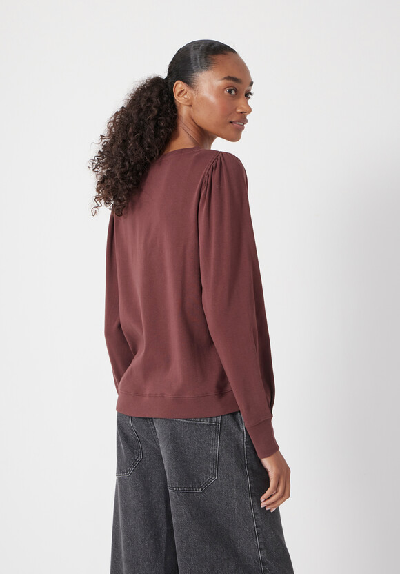 Emily Puff Sleeve Jersey Top