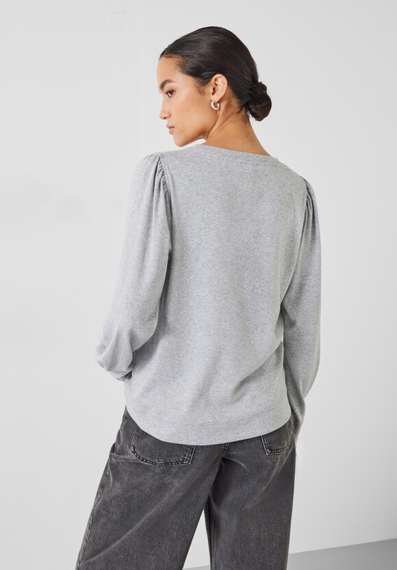 Emily Puff Sleeve Jersey Top