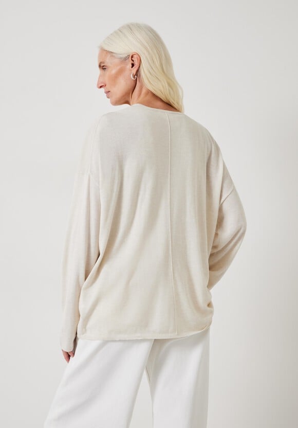 Kitty Super Slouchy Easy V Jumper