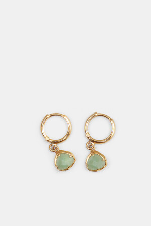 Amelie Semi Precious Teardrop Earrings