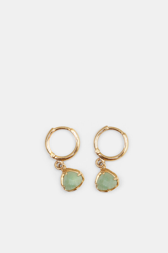 Amelie Semi Precious Teardrop Earrings