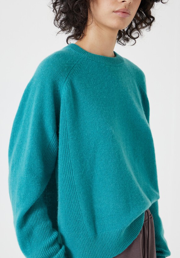 Jasmine Cashmere Rib Detail Jumper