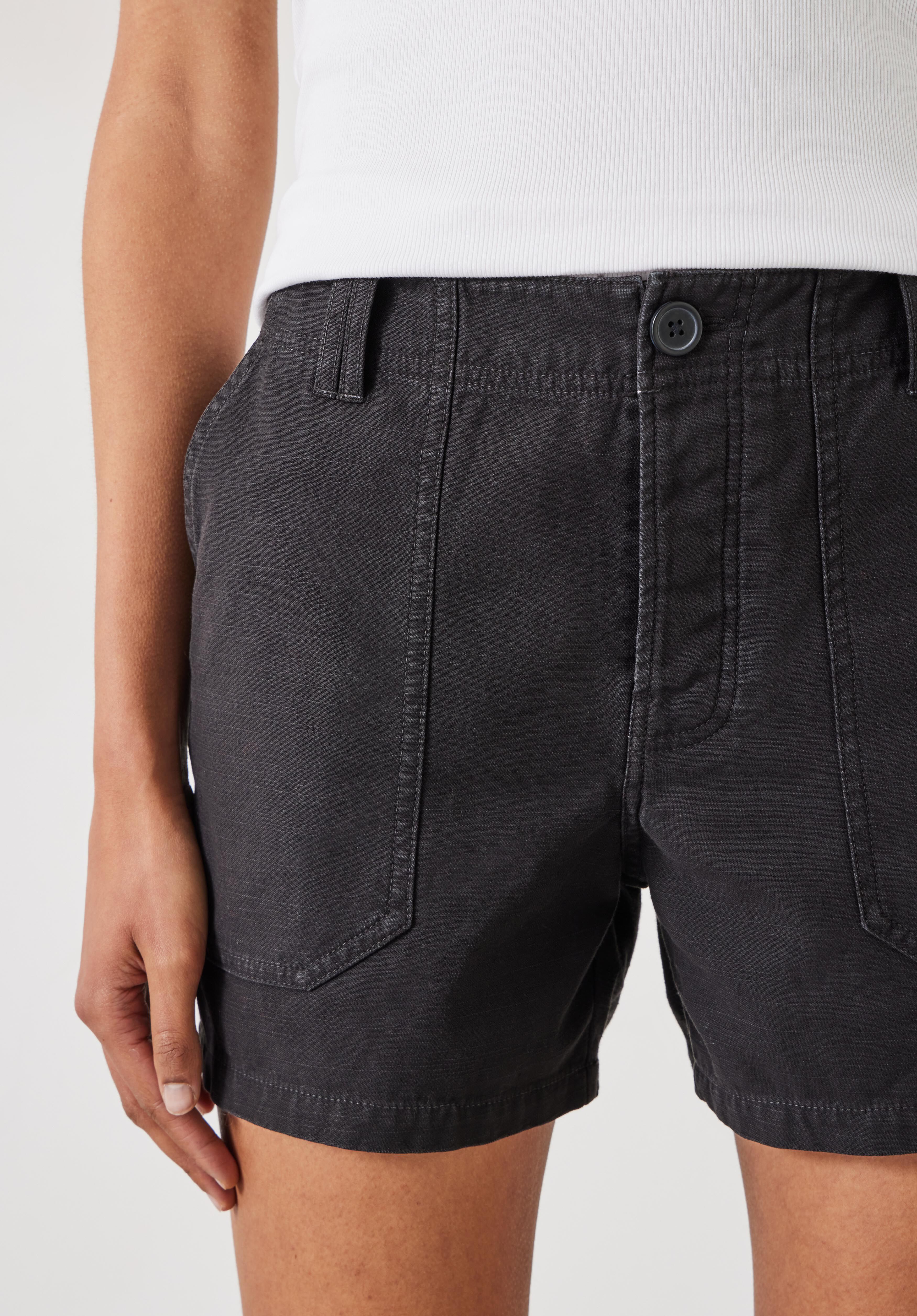 Kia Washed Shorts | Washed Black | hush