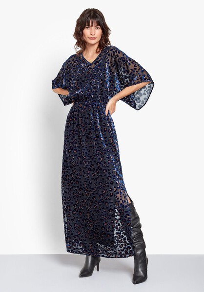 Devore Leopard Kimono Dress