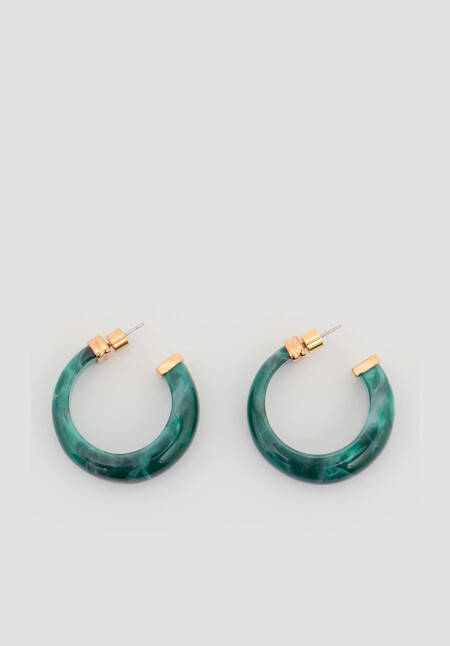Chunky Resin Hoops