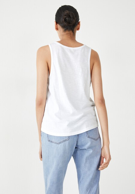 Cotton Slub Tank Top