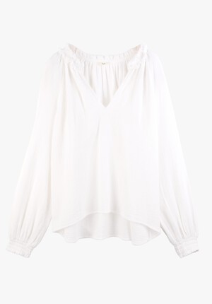 Anise Frill Neck Top