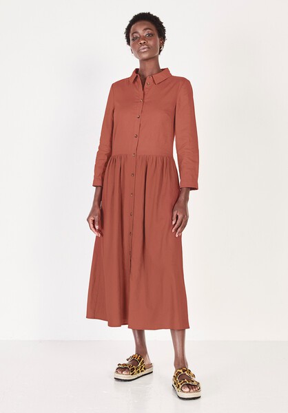 Shani Linen Midi Dress