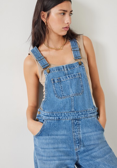 Maya Relaxed Straight Leg Dungarees