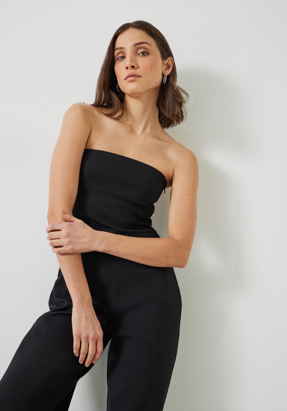 Izzie Wide Leg Bandeau Jumpsuit