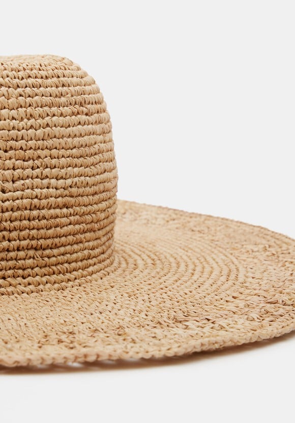 India Weave Floppy Hat