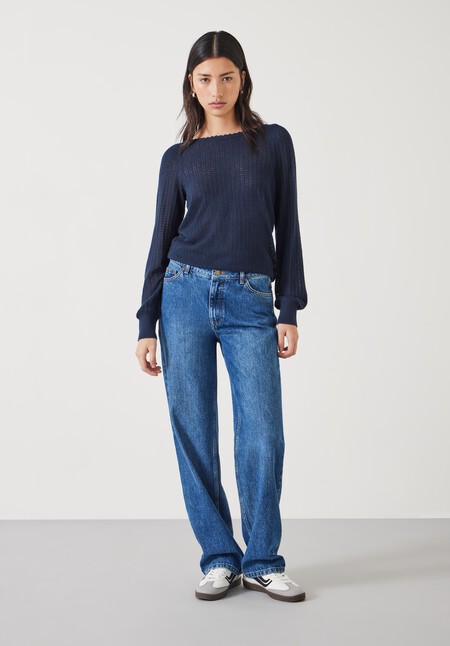 Sophia Open Neckline Jumper