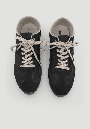 Suede Slimline Retro Trainers