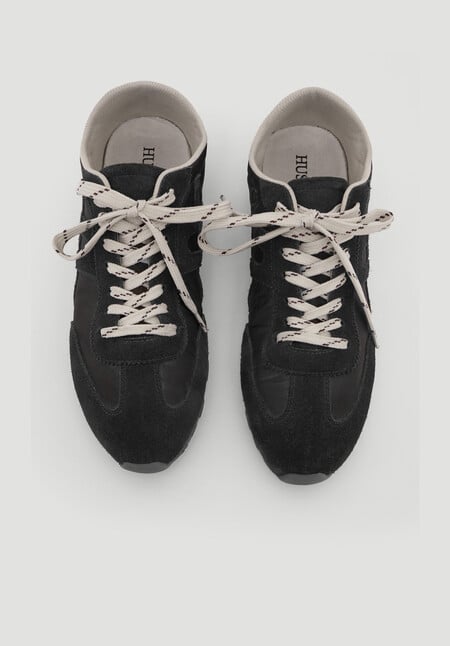 Suede Slimline Retro Trainers