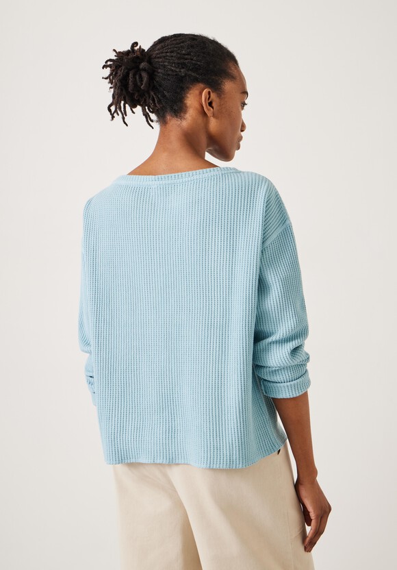 Faye Textured Waffle Top