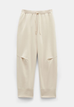 Paxton Barrel Leg Jersey Trousers