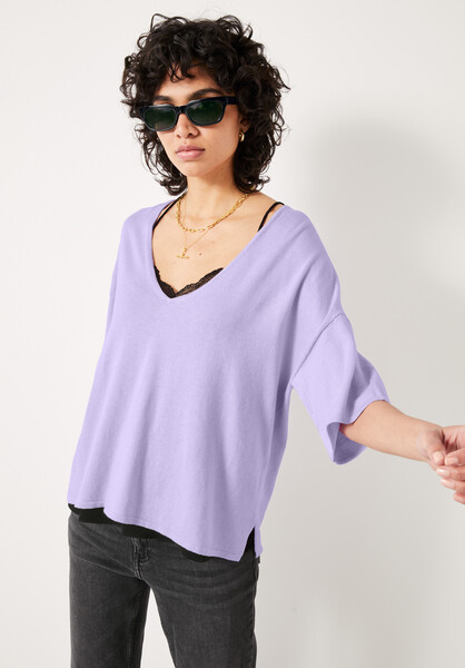 Cierra V Neck Knitted Top