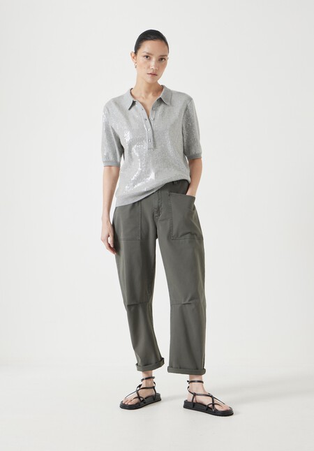 Cordi Barrel Leg Trouser