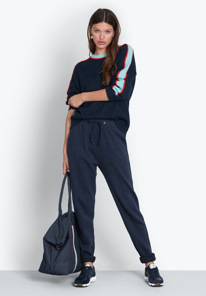 Micah Stripe Sleeve Jumper
