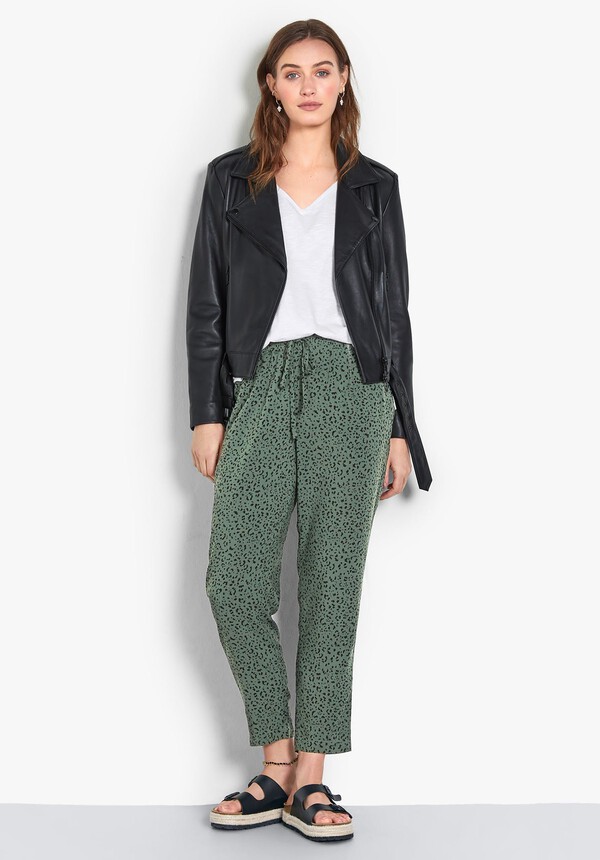 Cropped Easy Trousers